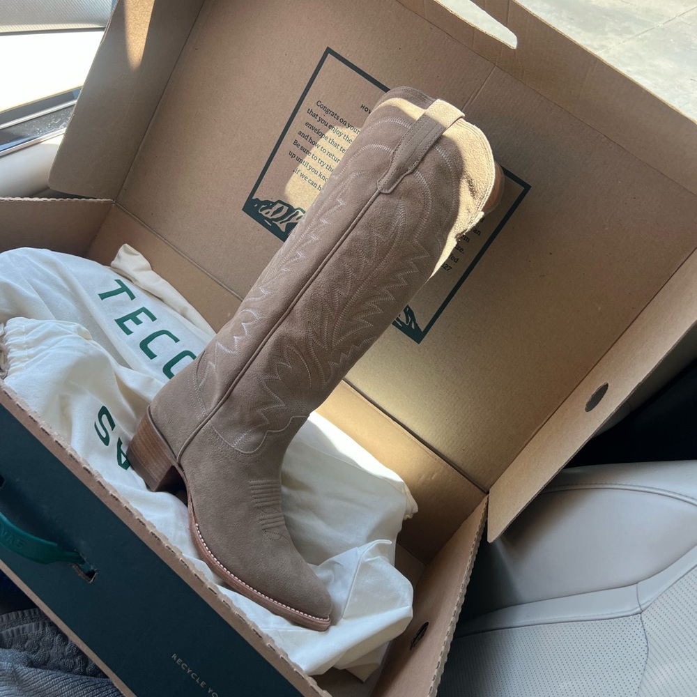 BRAND NEW IN BOX Tecovas The Abby Boot in Driftwood Size 8 - Picture 6 of 7